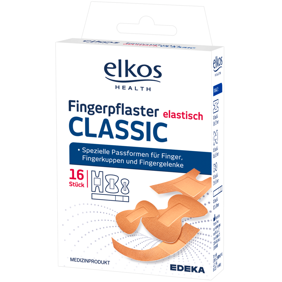 Elkos Fingerpflaster elastisch 16er – bringit