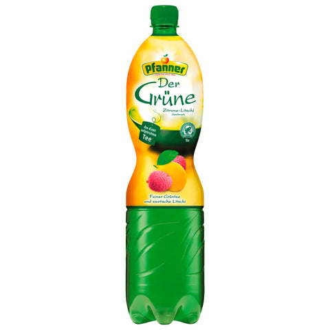 Pfanner Grüner Tee Zitrone-Lychee 1,5l