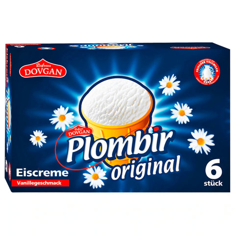 Dovgan Eiscreme Plombir Original 6x130ml