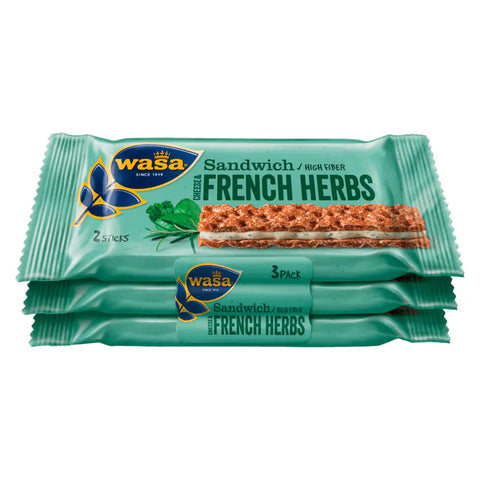 Wasa Sandwich Cheese & French Herbs 90g