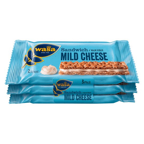 Wasa Sandwich Mild Cheese 3x30g