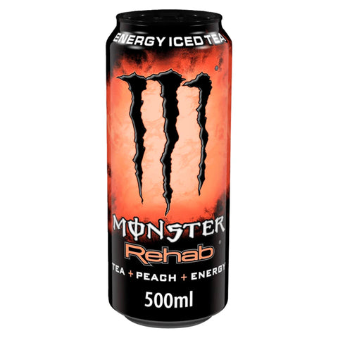 Monster Energy Rehab Peach Tea 0,5l