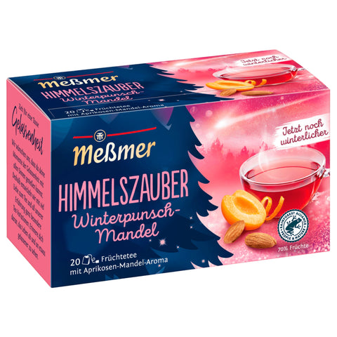 Meßmer Himmelszauber Winterpunsch-Mandel 55g, 20 Beutel