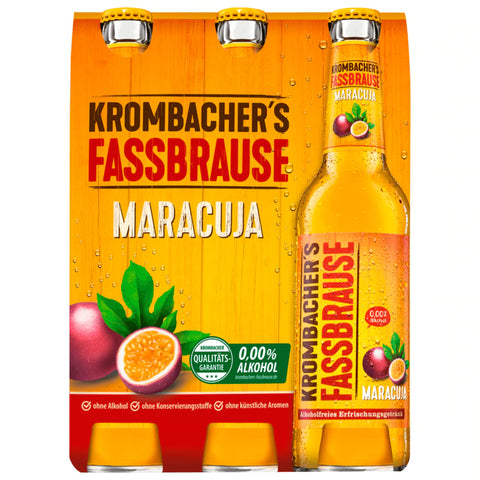 Krombacher's Fassbrause Maracuja 6x0,33l