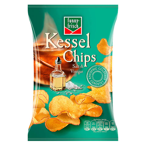 Funny-frisch Kessel Chips Salt & Vinegar 120g