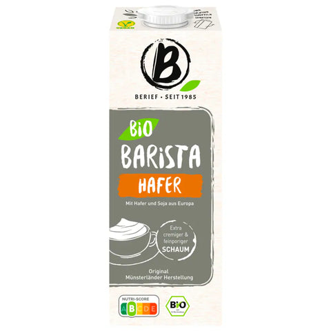 Berief Bio Hafer-Soja-Drink Barista vegan 1l
