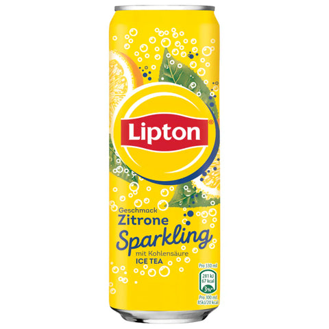 Lipton Sparkling Ice Tea Zitrone 0,33l