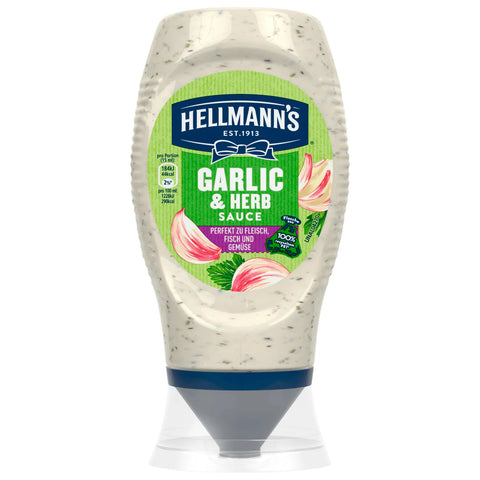 Hellmann's Garlic & Herb Sauce 250ml