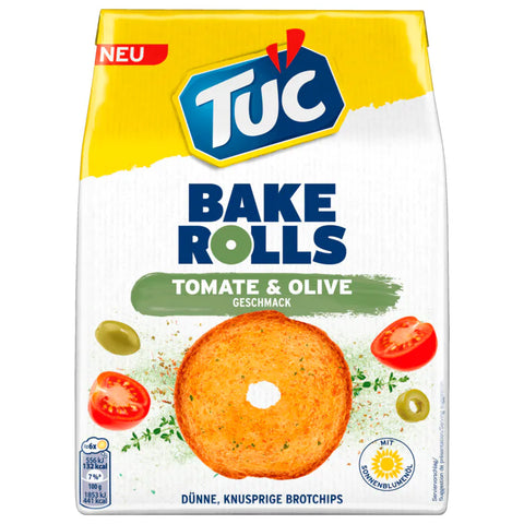 Tuc Bake Rolls Tomate Olive 150g