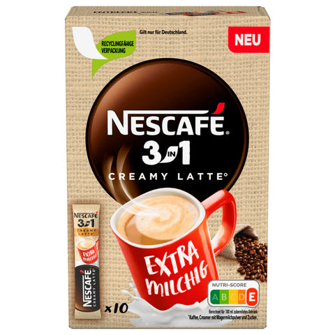 Nescafé 3-in-1 Creamy Latte 10er 150g