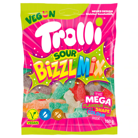 Trolli Gummibonbon Bizzl Mix vegan 150g