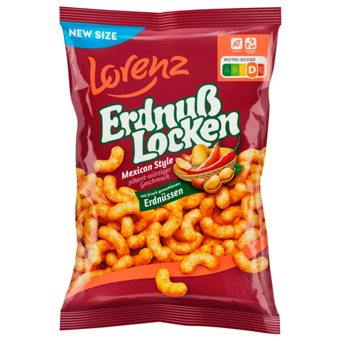 Lorenz Erdnuss Locken Mexican Style 175g