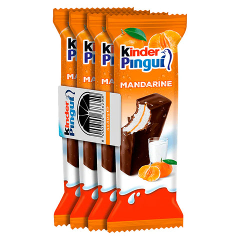 Kinder Pingui Mandarine 4 Stück 120g