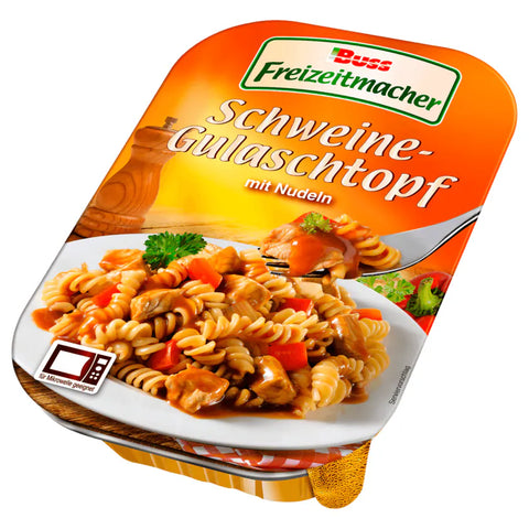 Buss Freizeitmacher Schweine-Gulaschtopf mit Nudel 300g