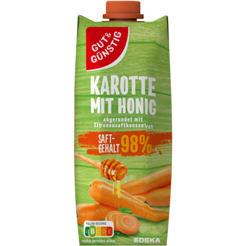G&G Karottensaft mit Honig 500ml