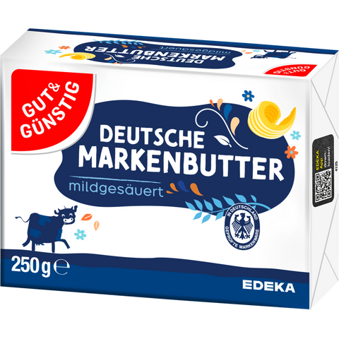 (MHD 19.05.) G&G Deutsche Markenbutter 250g