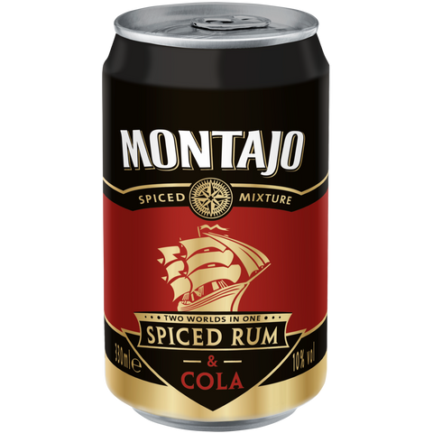 MONTAJO Rum Cola 10 % vol. 0,33 l