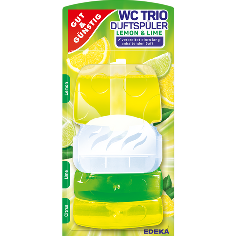 G&G WC-Trio Duftspüler Lemon & Lime 3 x 55 ml