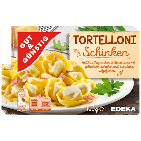 G&G Tortellini mit Schinken 400g