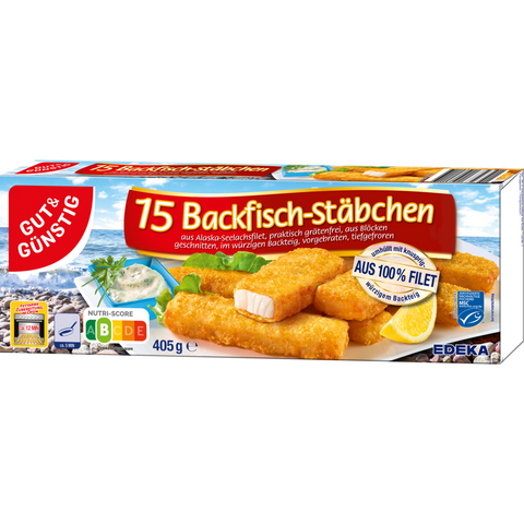 G&G Backfischstäbchen 405g