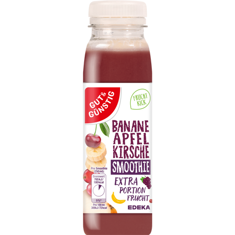 G&G Smoothie Banane-Apfel-Kirsch 250ml