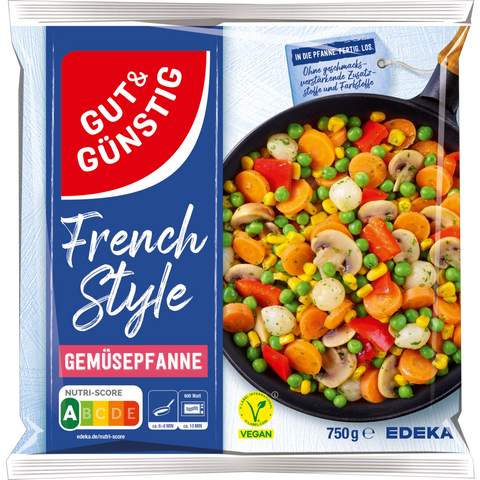 G&G Pfannengemüse Französische Art 750g