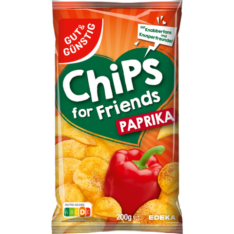 G&G Paprika Chips 200g