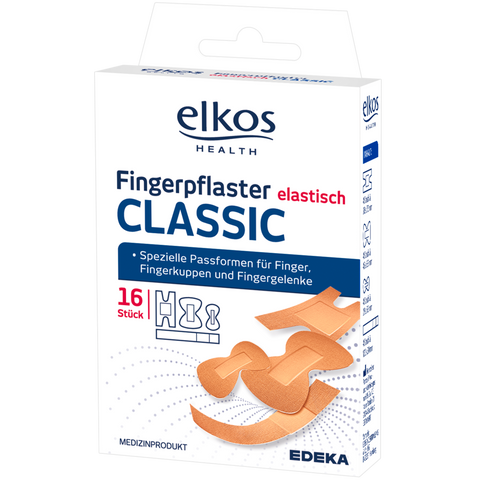 Elkos Fingerpflaster elastisch 16er