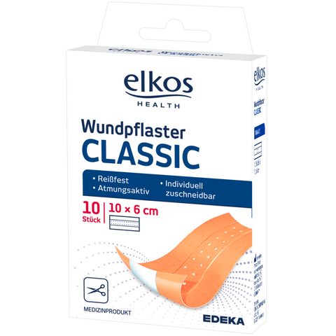 Elkos Wundpflaster Classic 10er – bringit