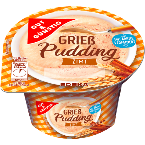 G&G Grießpudding Zimt 175g