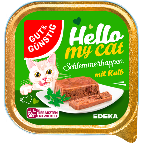 G&G Cat Schlemmerhappen Kalb 100g