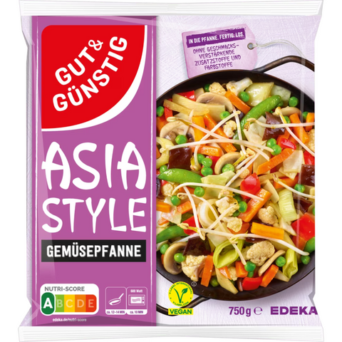 G&G Pfannengemüse Asiatisch 750g