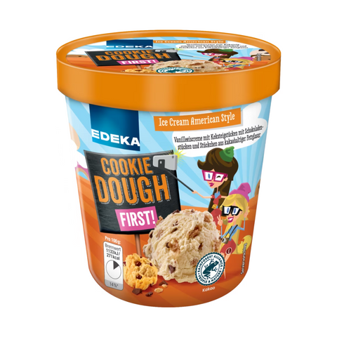 EDEKA American Icecream Cookie Dough 500ml