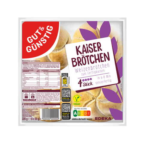 G&G Kaiserbrötchen 220g