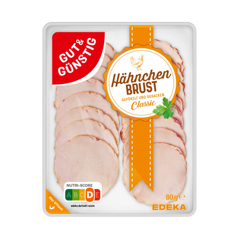 G&G Hähnchenbrust gebacken classic 80g