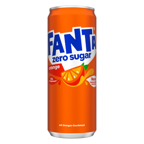 Fanta Orange Zero 0,33l