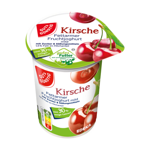 G&G Fruchtjoghurt 1,5% Kirsche 250g