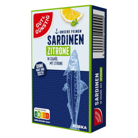 G&G Sardinen mit Zitrone 125g