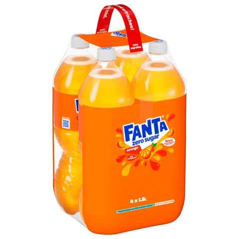 Fanta Orange Zero 4x1,5l