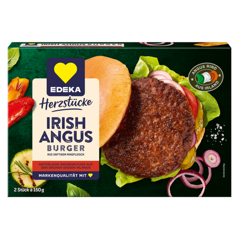 EDEKA Irish Angus Burger 300g