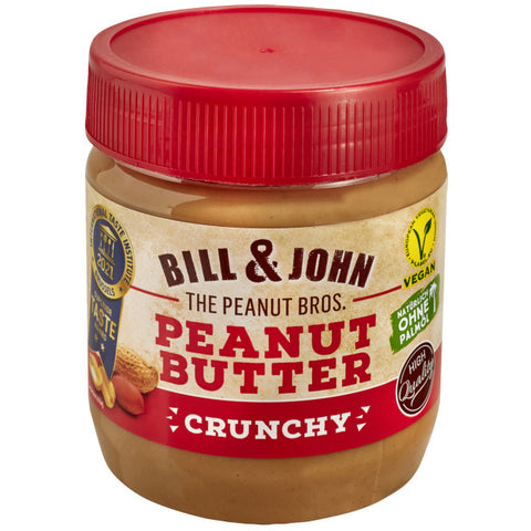 Bill&John Crunchy Erdnussbutter 350g