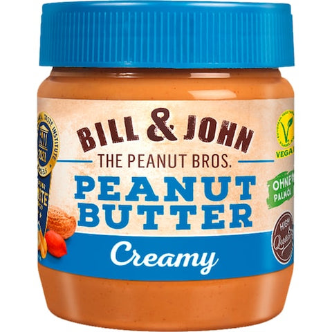 Bill & John Creamy Erdnussbutter 350g