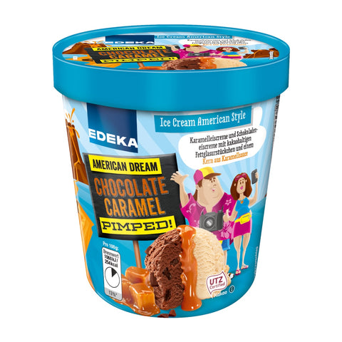 EDEKA Eis Chocolate Caramel 500ml
