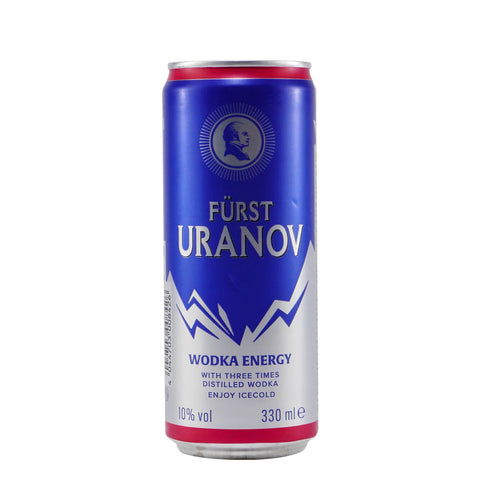 Fürst Uranov Wodka Energy 10% 0,33l