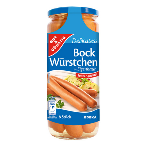 G&G Saftbockwürstchen 8/1000g