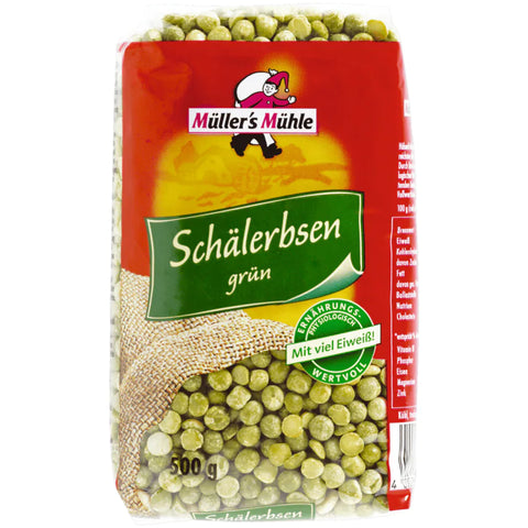 Müller's Mühle Grüne Schälerbsen 500g
