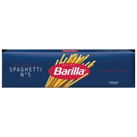 Barilla Pasta Spaghetti No.5 500g
