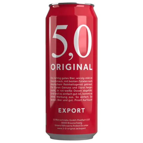 5,0 Original Export 0,5l