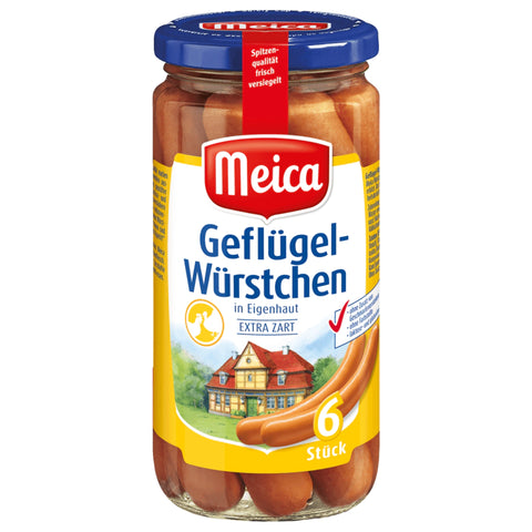 Meica Geflügelwürstchen 6/380g