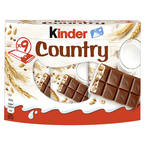 Kinder Country 9 Riegel 211,5g